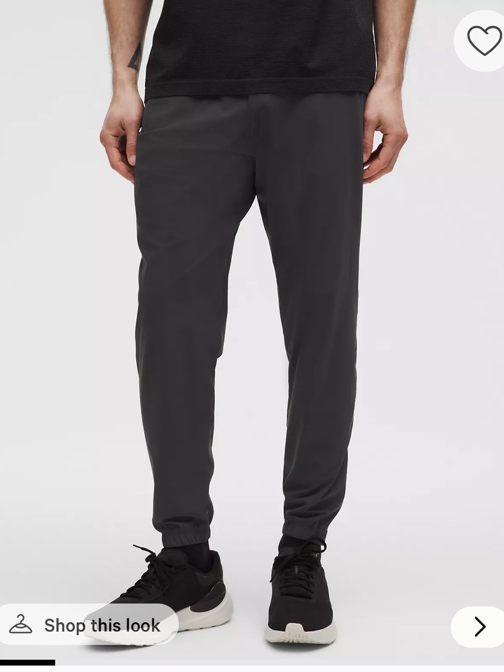 Lululemon Men’s Surge Jogger in Graphite Grey